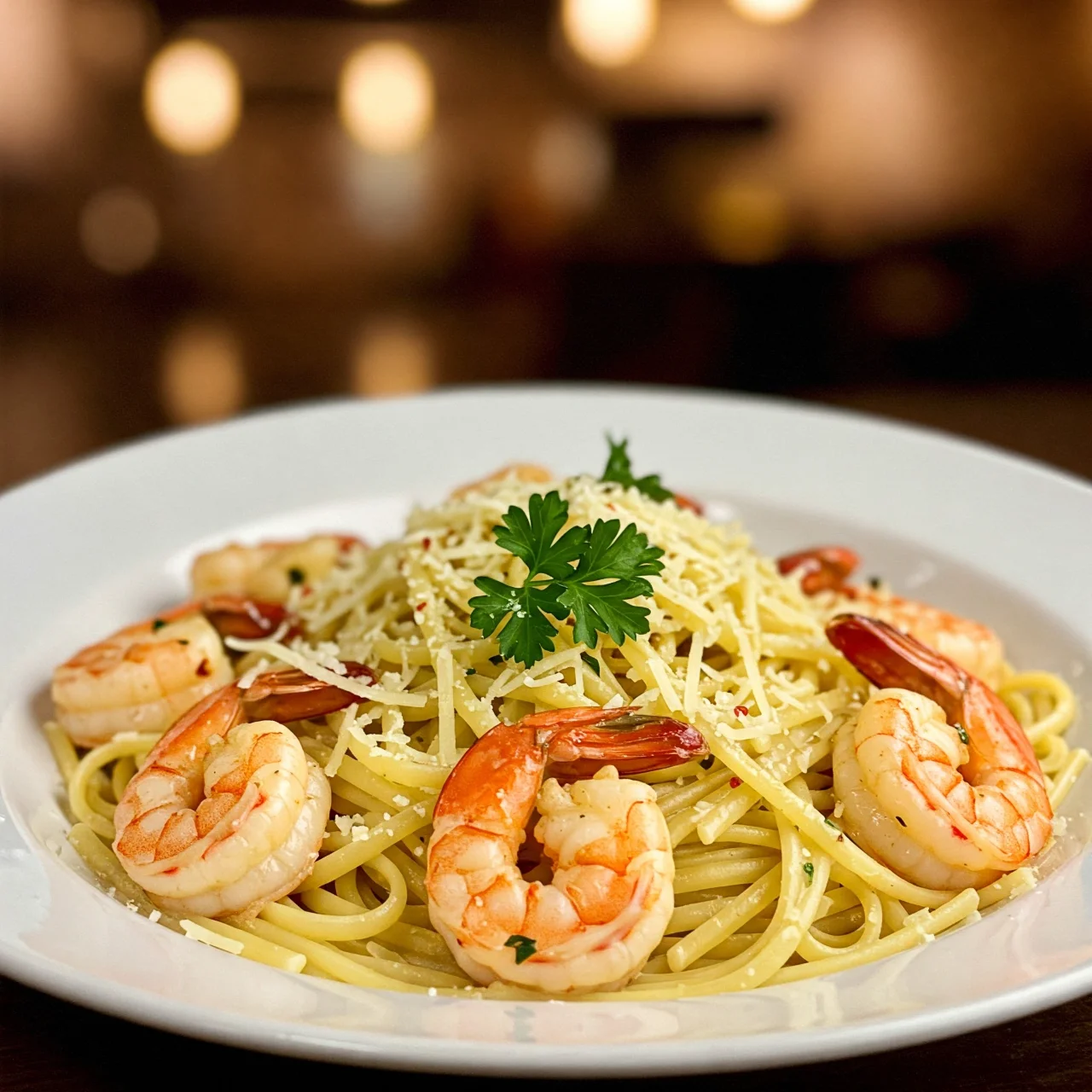 2. Garlic Butter Shrimp Scampi Pasta: Italian Inspired and Ready Fast