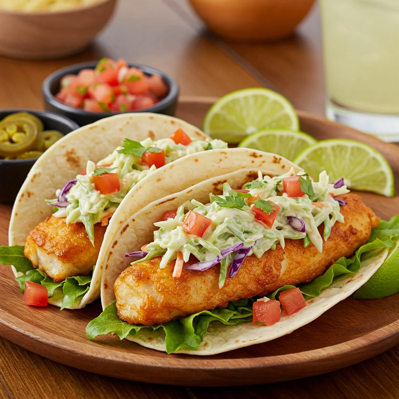 5. Quick Fish Tacos with Lime Slaw: Fiesta in a Flash