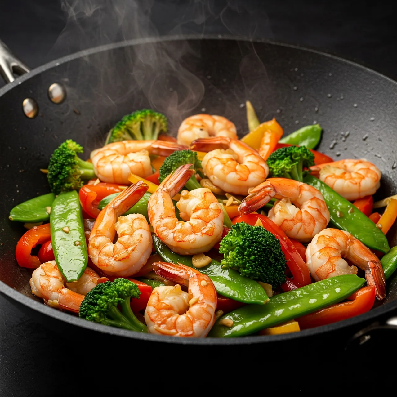 6. Shrimp and Veggie Stir-Fry: One-Pan Wonder