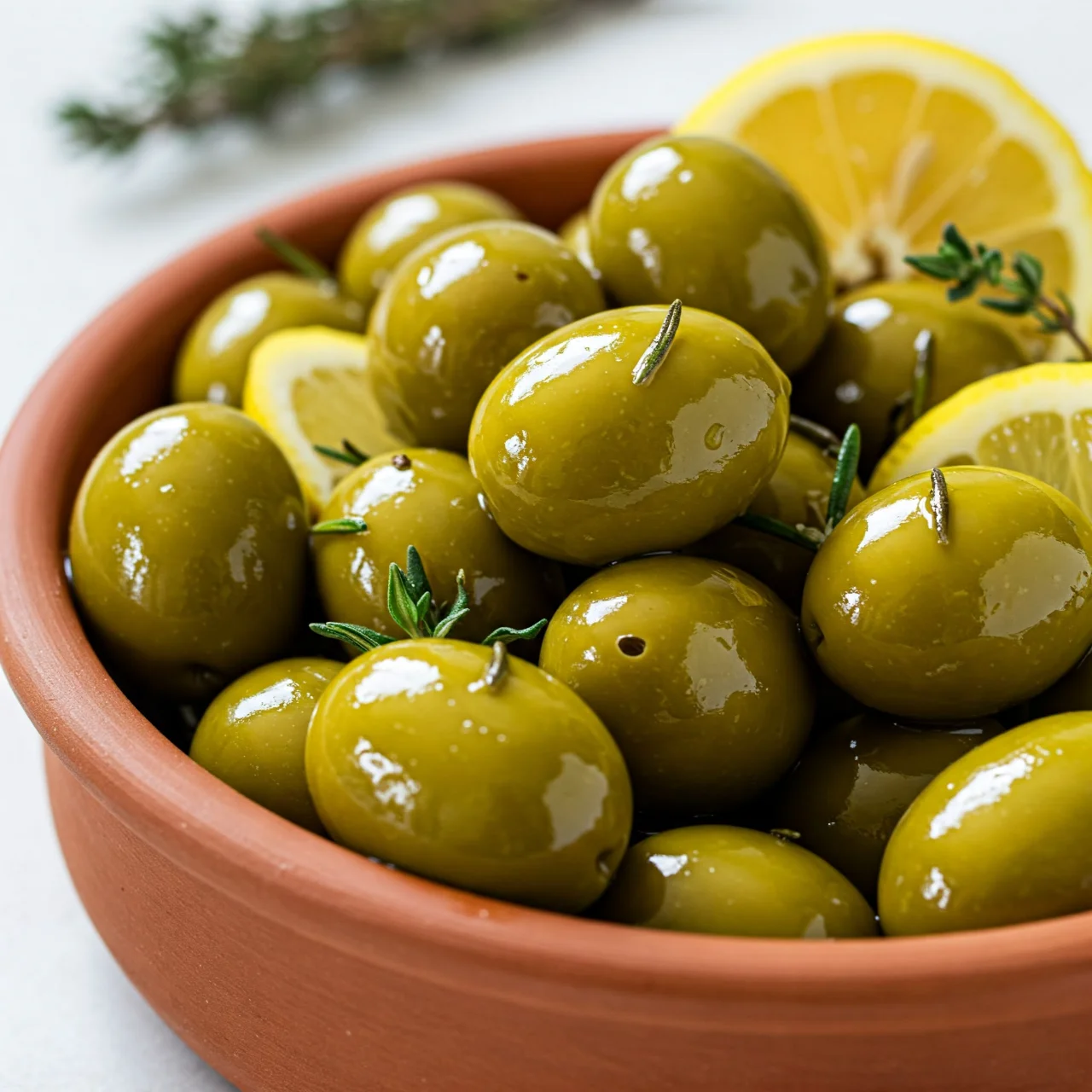 6. Lacto-Fermented Olives with Lemon & Herbs: Mediterranean Gut Boost