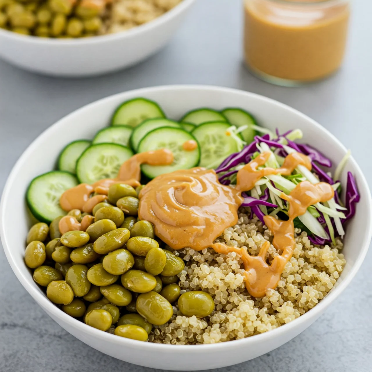 5. Peanutty Lima Bean & Quinoa Bowl: Creamy & Satisfying