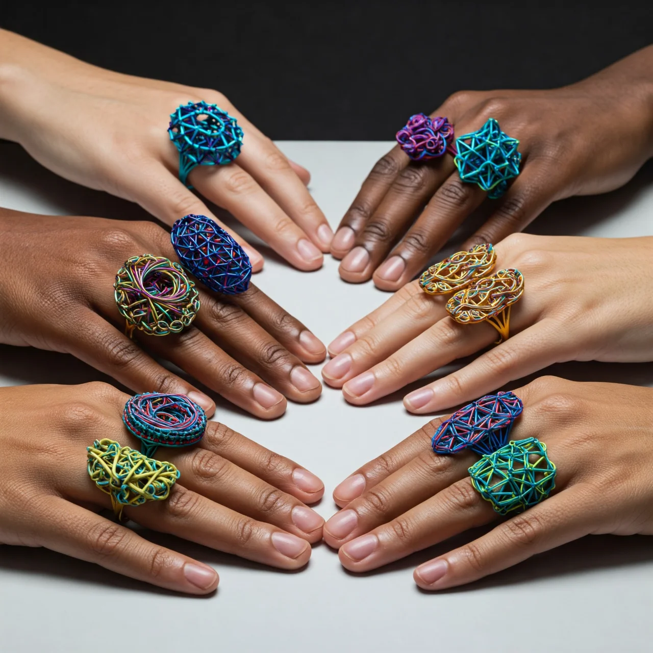 Hack #1: Ring in the Future with Bold Statement Rings